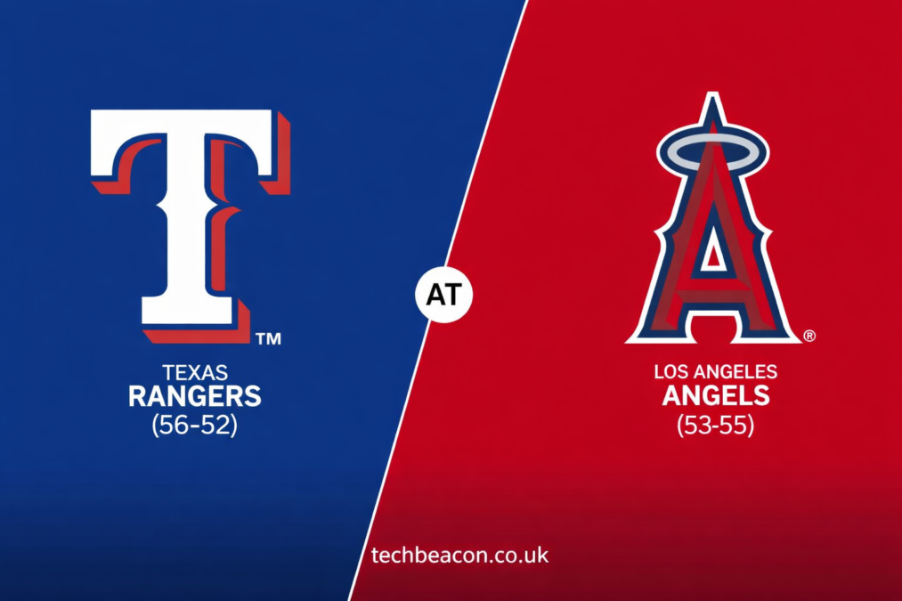 Texas Rangers vs Los Angeles Angels Match Player Stats
