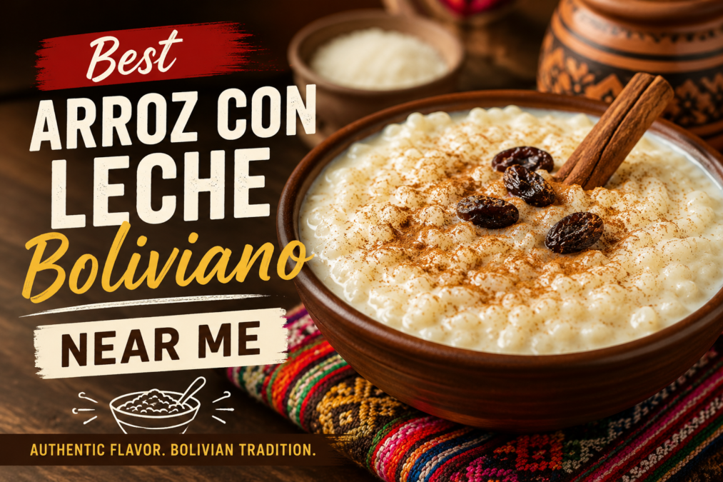 Best Arroz Con Leche Boliviano Near Me