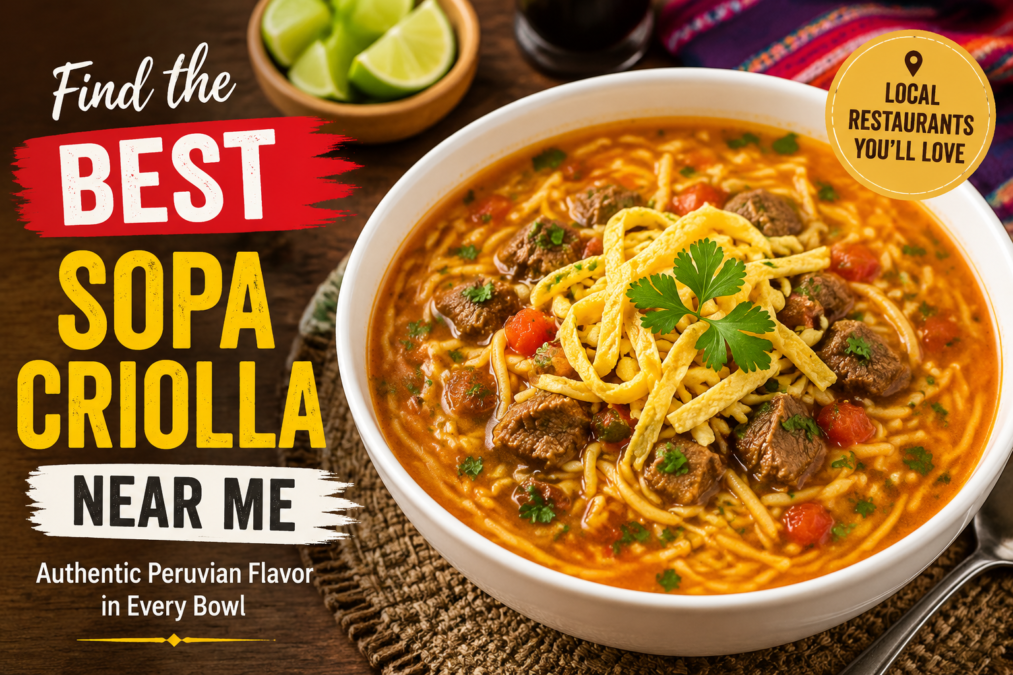 Best Sopa Criolla Near Me
