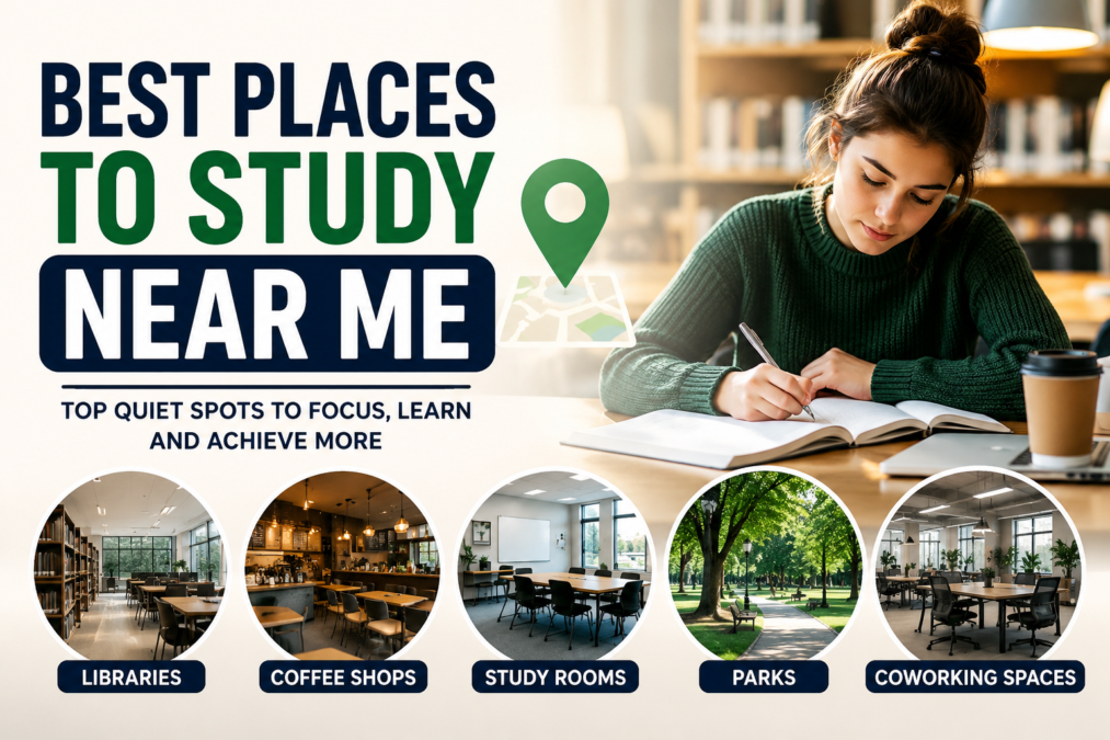 Best Places to Study Near Me