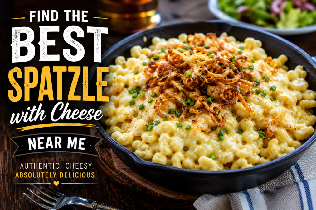 Best Spatzle with Cheese Near Me
