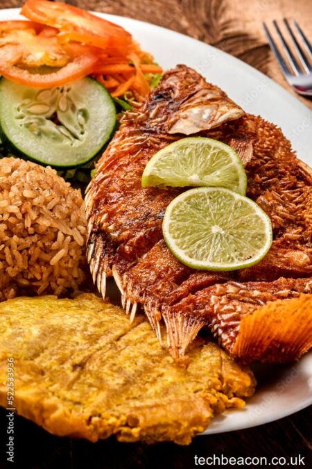 best pescado frito con patacones near me